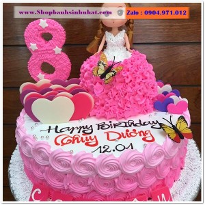 Bánh Sinh Nhật Công Chúa - BQ14